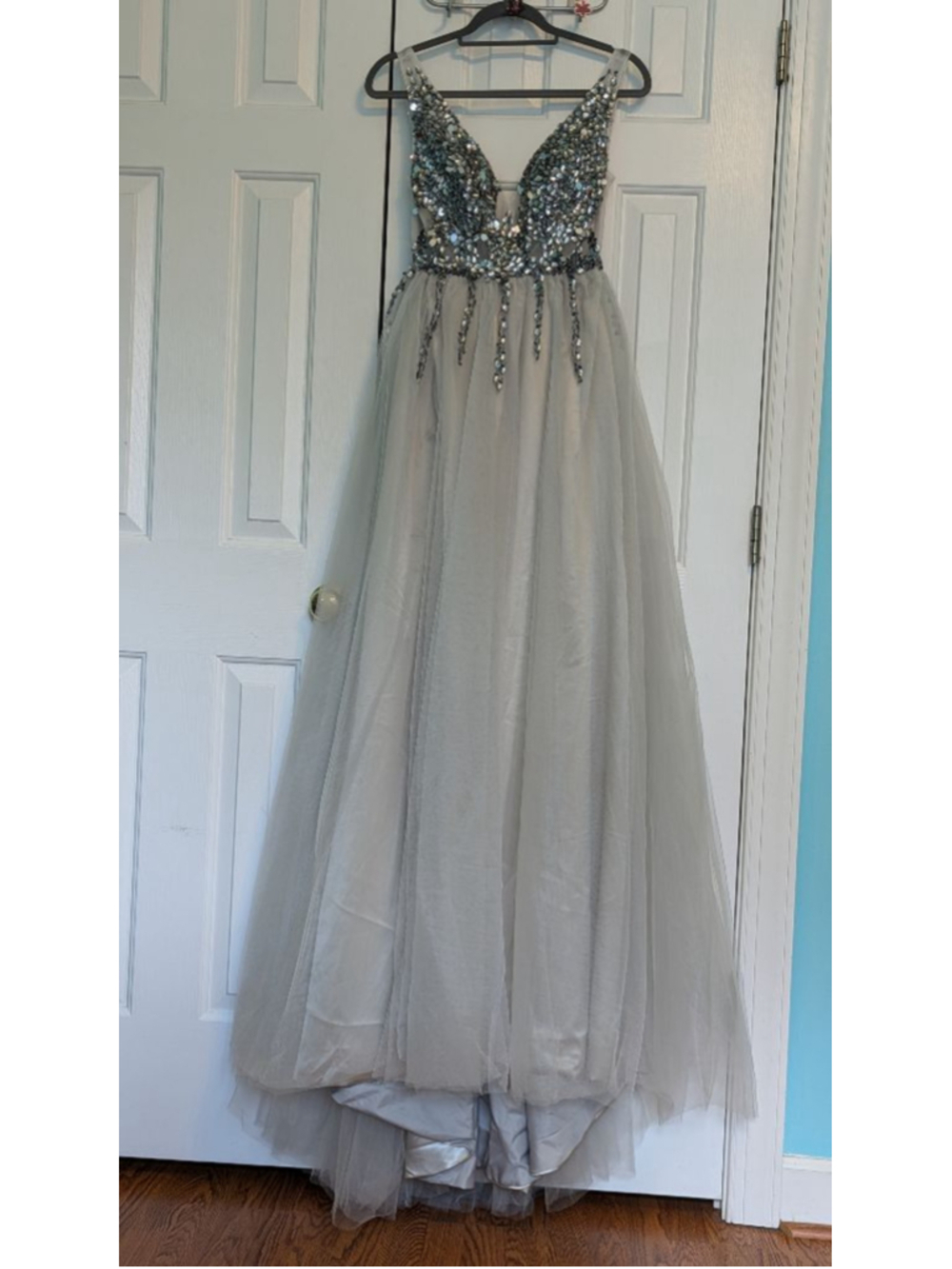 Women's HongfuYu Dress, Gray, Size 2
